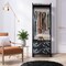 Sorbus Clothing Rack with Drawers - Clothes Stand Dresser - Wood Top, Steel Frame, & Fabric Drawers - Tall Closet Storage Organizer - Garment Rack for Hanging Shirts, Dresses, & Jackets